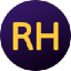 Rory Hackney's logo: RH